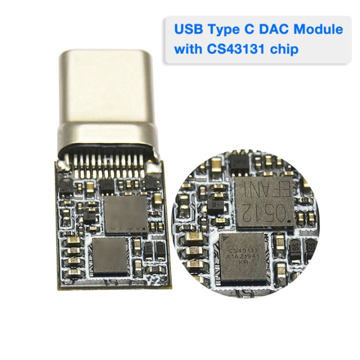 audio-dac-module-board-cs43131-dac-hifi-usb-type-c-32bit-384khz-dac-chip-dsd-headphone-amplifier-hi-res-for-diy-type-c-headphone