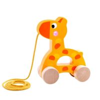 Tooky Pull Along - Giraffe Wooden Toys