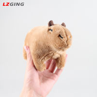 Lzginger 20Cm Capybara หนูตุ๊กตาผ้ากำมะหยี่ Hydrochoerus Hydroch ของเล่นตุ๊กตาการ์ตูนยัดไส้นุ่มสำหรับเป็นของขวัญเด็ก