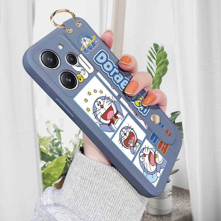 เคสฝาหลัง-hontinga-สำหรับ-xiaomi-redmi-12ชิ้นเคสยางมีลวดลายขอบซิลิโคนนิ่มเหลวลายการ์ตูนโดราเอมอนสแควร์ของแท้เคสป้องกันกล้องคลุมทั้งหมดเคสโทรศัพท์เคสนิ่ม