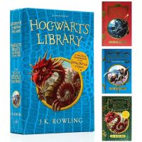 Hogwarts Library 3 Books Box Set by J.K. Rowling Paperback English book for children 9-12yrs