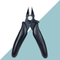 3.5 Inch Diagonal Pliers Small Soft Cutting Electronic Pliers Mini Wire Cutters Wire Insulated Rubber Handle Model Hand Tools