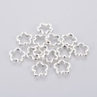 20pcs Tibetan Style Alloy Bead Frames Lead Free &amp; Cadmium Free Antique Silver 15x2mm Hole: 1.5mm