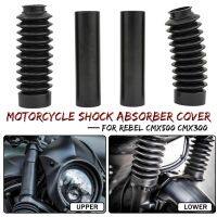 Allotmark รถจักรยานยนต์สำหรับ Honda Rebel CMX 500 300 CMX500 CMX300ด้านหน้าส้อม Boot Slider โช้คอัพฝาครอบ Gaiter 2017 2018 2019 2020 2021 2022อุปกรณ์เสริม