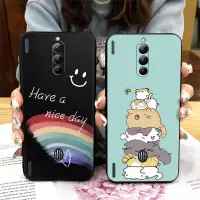 Fashion Design Anti-knock Phone Case For ZTE Nubia Red Magic8 Pro Durable Shockproof Cute Cover Frosted Soft Case TPU