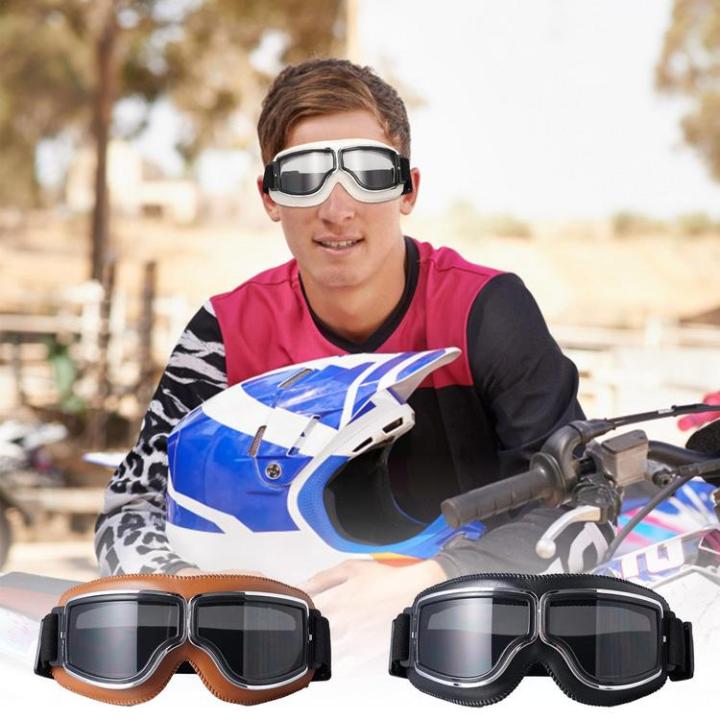 vintage-motorcycle-goggles-pilot-style-scooter-airsoft-goggle-outdoor-sand-and-motocross-adjustable-bike-touring-eyewear-for-helicopter-ski-reliable