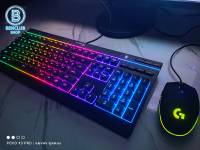 เซ็ต Kingston HyperX Alloy Core RGB(ENG)(แท้)+Logitech G102(ก็อป) คีบอร์ด เมาส์ มือสอง