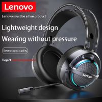 ▤❀ Lenovo G30 Wired Headphones Notebook Headset Wired Luminous Headset Surround Sound Noise Reduction Earbuds Mic Original