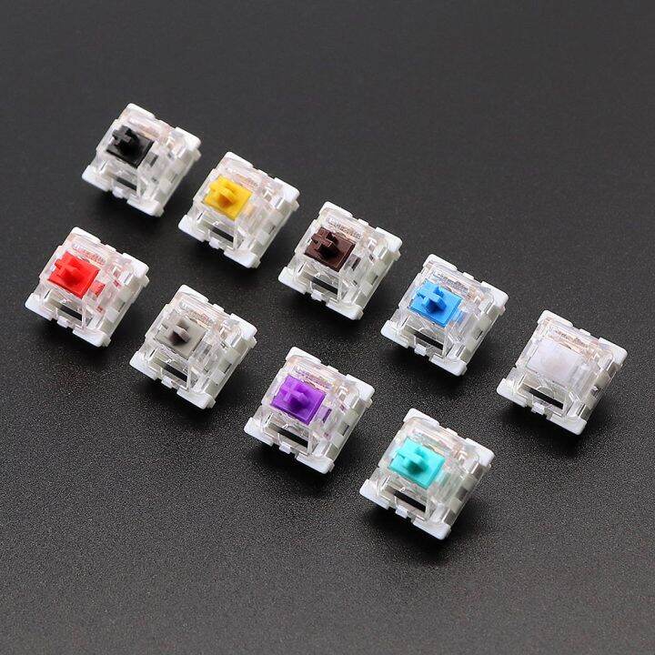 TAQ57 DIY Mechanical Keyboard 20pcs Speed Prelubricated Compatible 3Pin