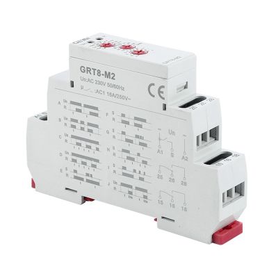 GEYA GRT8-M 16A Multifunction Timer Relay On Off Time Delay Relay Adjustable with 10 Function Choices