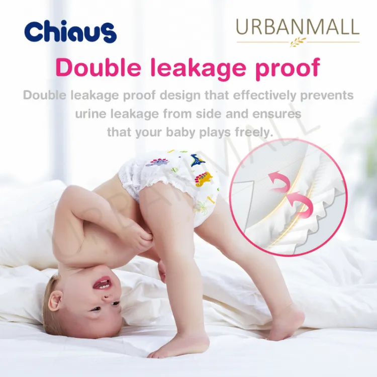 Size XL CHIAUS Premium Disposable Training Pull-Up Pants Easy Ultra Soft  Dry Comfortable & Breathable for Baby Sensitive Skin