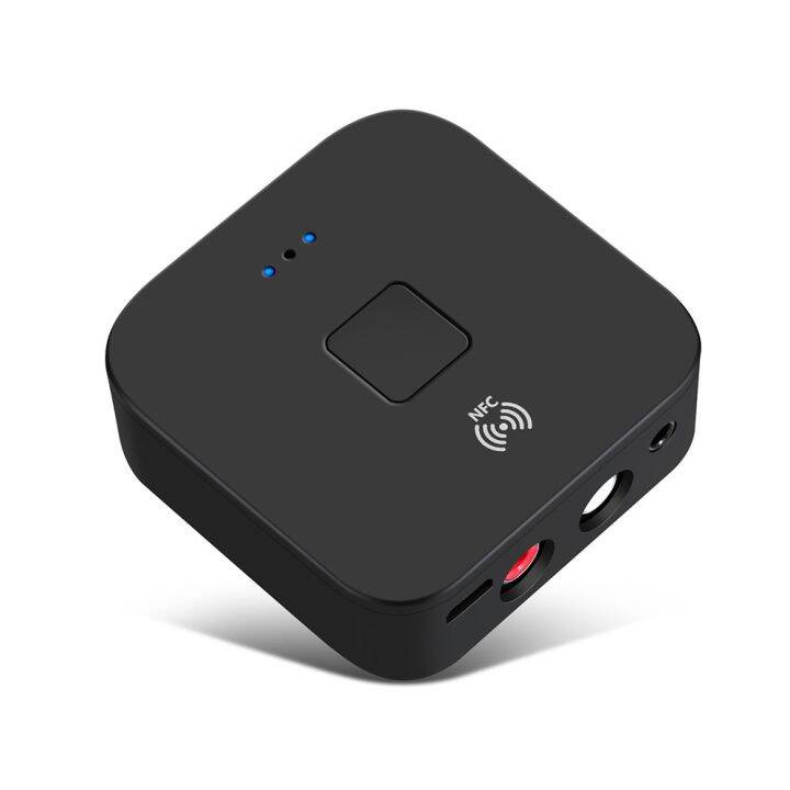 แจ็ค-aux-อะแดปเตอร์เสียง-ตัวรับสัญญาณ-nfc-บลูทูธไร้สาย5-0-aptx-ll-rca-3-5mm