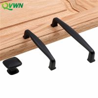 ◄☌ QVWN Black Furniture Handles Cabinet Knobs and Handle Kitchen Door Knobs Dresser Cupboard Wardrobe Pull Handle