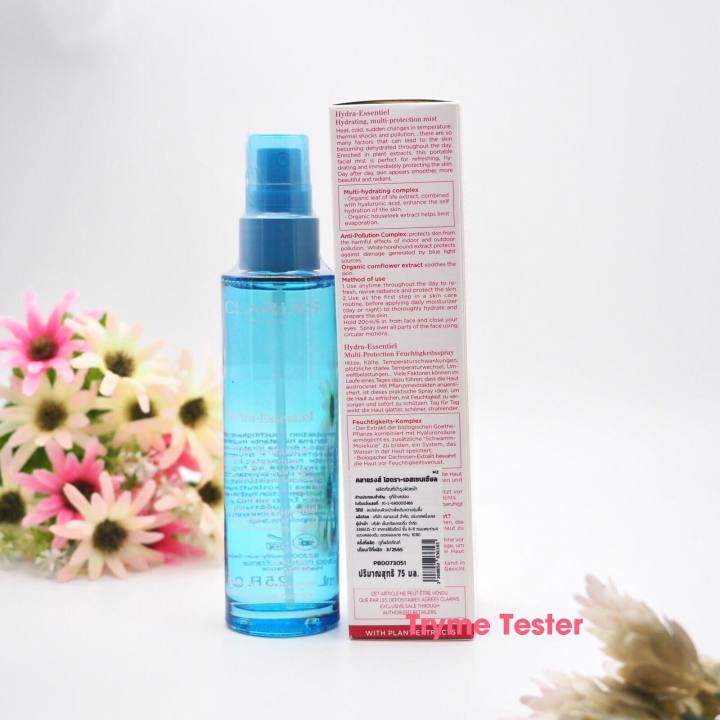 ของllท้-ฉลากไทย-clarins-hydra-essentiel-hydrating-multi-protection-mist-20ml