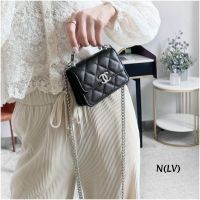 ?TOP Grade❤mini bag Cross body lady❤ ชาแนล[Channal] กระเป๋าสะพายข้างใบเล็ก หญิง 6 นิ้ว งานสวยน่ารักมากๆ อุปกรณ์ตรงปก? พร้อมส่ง!!!