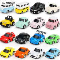 8pcs 1:64 Kids Mini Alloy Car Simulation Die-cast Pull-back Car Model Ornaments For Boys Girls Birthday Christmas Gifts