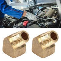 2Pcs 45º Street Elbow Fitting Solid Brass 8mm Inner Thread 45 Degree Air Fuel Gas Water Pipe Adapter Connector Valves