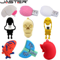 JASTER Cool Finger Pen Drive จำลอง Usb Flash Drive Pendrive 4GB 8GB 16GB 32GB 64GB Cartoon Memory Stick Mini U Disk ของขวัญ