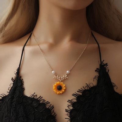 【cw】 New Fashion Delicate Pendant Necklace Imitation Jewelry Chain Accessories ！