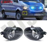 รถซ้ายขวาด้านหน้า FogLight โคมไฟที่มีหลอดฮาโลเจนตัดหมอกขับรถแสงสำหรับ -Benz Sprinter W906 9068203861 9068203961