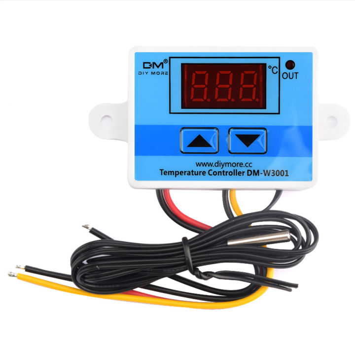 W3001 220V 12V 24V Digital Thermostat Temperature Controller