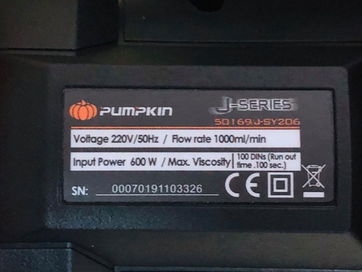 pumpkin-เครื่องพ่นสี-เครื่องพ่นสีไฟฟ้า-เครื่องทาสีไฟฟ้า-กาพ่นสี-ยี่ห้อ-pumpkin-electric-paint-sprayer-รุ่น50169-j-sy206