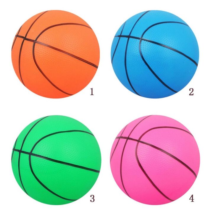 มินิบาสเกตบอล16เซนติเมตร-6-3นิ้วในร่ม-กลางแจ้งพองเด้งพีวีซีสิวยาง