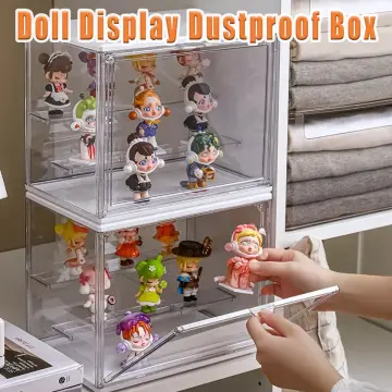 Plexiglass doll cheap display cases