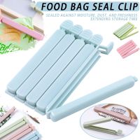 ✿ 5Pcs Food Bag Clips Househould Food Snack Storage Sealing Bag Clips Sealer Clamp Kitchen Tool