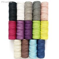 1mm 40M Macrame Cord Rope Cotton Twine Thread String Crafts DIY Sewing Handmade Wall Hangings Bohemia Wedding Party Home Decor