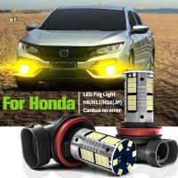 2x LED Fog Light Lamp Canbus H8 H11 For Honda Accord 7 8 9 Civic CR-V CR-Z Fit Jazz 2008 2009 2010 2011 2012 2013 2014 2015 2016