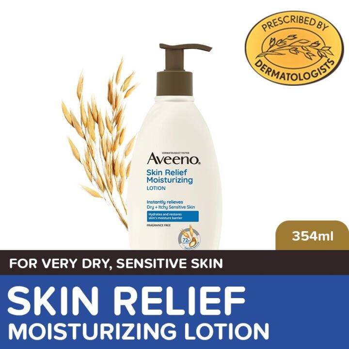 Aveeno Skin Relief Body Lotion 354ml Lotion for Sensitive/Dry/Itchy