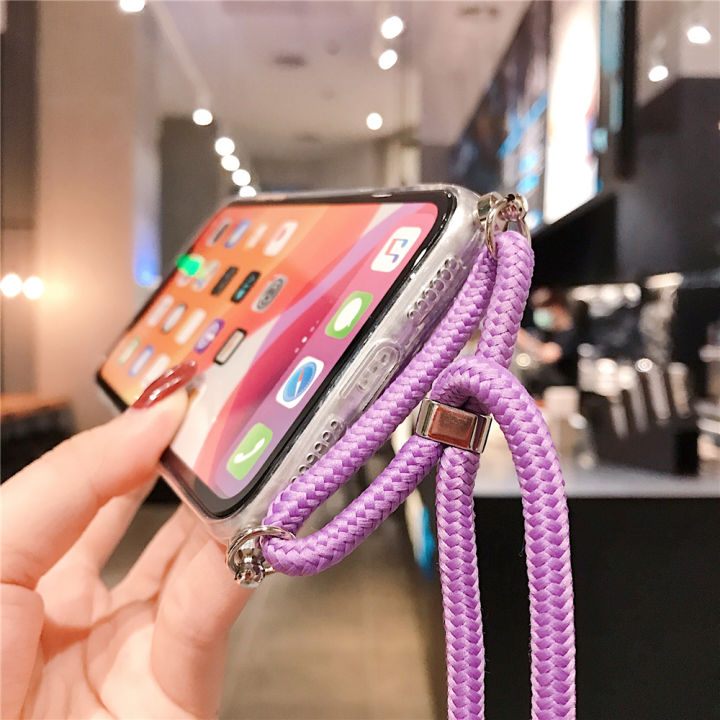 bling-glitter-stars-sequin-phone-case-for-iphone-13-11-12-pro-xs-max-xr-x-6-8-7-plus-se-5-mini-necklace-lanyard-soft-clear-cover