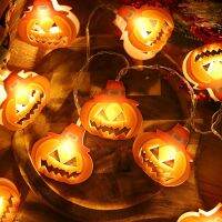 [COD] theme pumpkin lights string decoration gift childrens dress pendant