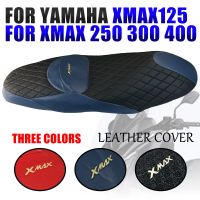 สำหรับ Yamaha XMAX300 XMAX250 XMAX 300 X-MAX 250 125 400รถจักรยานยนต์อุปกรณ์เสริม Seat Cushion Case Pad หนัง Protector Guard