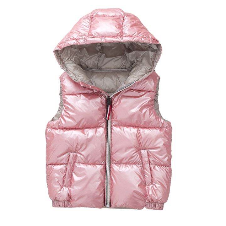Child Waistcoat Children Outerwear Winter Coats Kids Clothes Warm