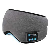 ❉✷ Solid Color Eye Mask 5.0 Bluetooth Music Eye Mask Wireless Smart Blackout 3d Answer The Phone Comfortable Sleep Eye Mask