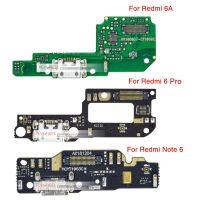 1pcs การชาร์จชิ้นส่วนอะไหล่สําหรับ Xiaomi Redmi 6A Note 6 7 8 Pro Charger Port Ribbon USB Bottom Board Flex Cable