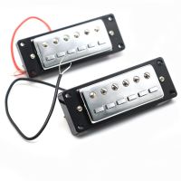 WK-1Set Guitar pickups Mini 6 Strings Humbucker Pickups Bridge &amp; Neck for Electric Guitar with mounting screws