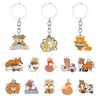 【YF】▥☼□  TAFREE Cartoon Epoxy Keychain School Handbag Resin Pendant Jewelry