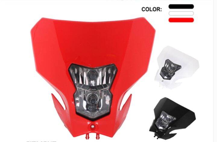 หน้ากากรถจักรยานยนต์วิบาก-ทรง-crf450-มีไฟ-สามารถดัดแปลงใส่ได้หลายรุ่น-2022-nacrf