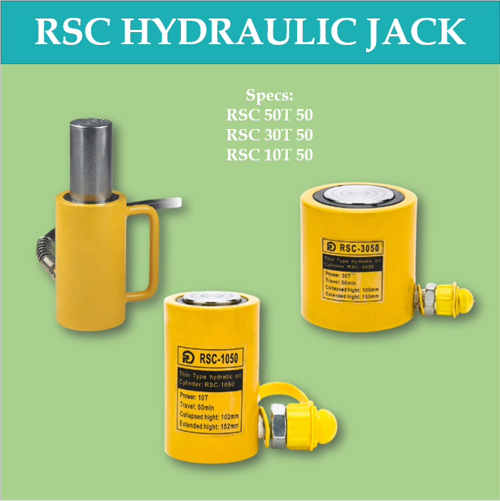 Choice Tools RSC 10T50T Hydraulic Jack Cylinder Bottle Jack pushing