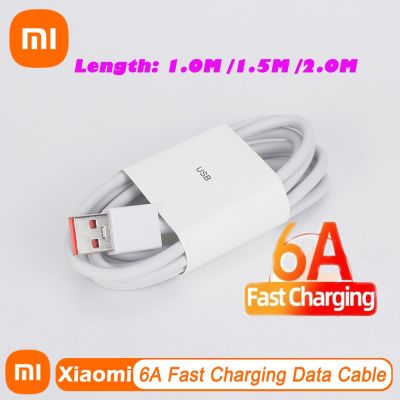 For Xiaomi 6A Usb Type C Cable Charger Turbo 120w Tipo Fast Charge For Mi 12 11 10 Pro 5G Poco F4 For Huawei Phone Accessories Wall Chargers