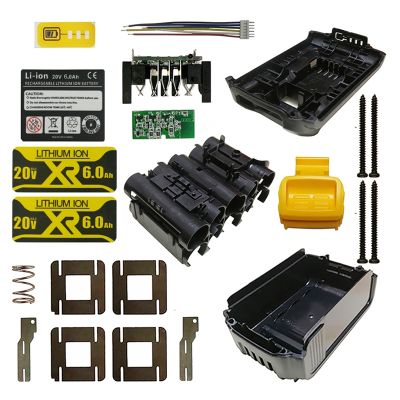 DCB200 Li-Ion Battery Plastic Box Case PCB Charging Protection Circuit Board for Dewalt 18V 20V 6.0Ah Tool Housing