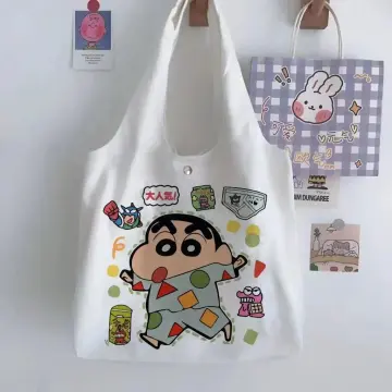 Buy Portable Insulated Lunch Tote, Shying Crayon Shin-chan Lunch Holder  Food Organizer Layer Cloth Bag Online at desertcartINDIA