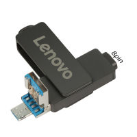 Lenovo U Disk 3 In 1แฟลชไดรฟ์สองหัวความเร็วสูงสูงความจุขนาดใหญ่สามารถหมุนได้แบบพกพา64GB 128GB 256GB 512GB 1TB 2TB OTG แฟลชโลหะสำหรับสมาร์ทโฟน