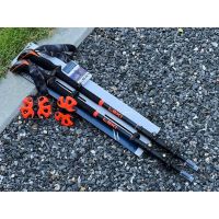 Leki Sherpa Lite Neonorange - Black - Deniable ไม้เท้าเดินป่า