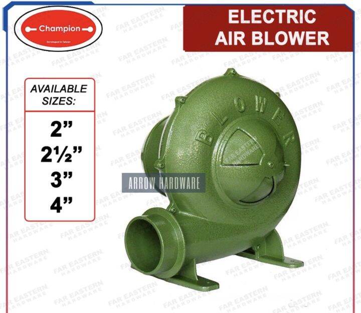 CHAMPION Electric Industrial Air Blower 2" 2.5" 3" 4" Lazada PH