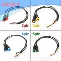 QKKQLA Male+Female Connector 2 3 4 5 6Pin Cable Waterproof Connector For Ebike Optional Cable Ebike Accessories