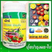 Premium Organic A-Z Fertilizer ปุ๋ยบำรุงผล บำรุงใบ แร่ธาตุออร์แกนิกรวม โตเร็ว แข็งแรง ทนต่อการขาดน้ำ ขนาด 500 กรัม